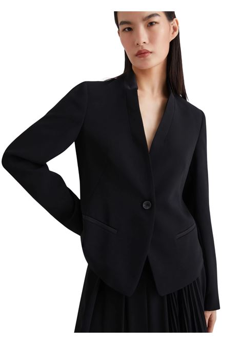 Giacca in envers satin - NERO Marella articolo 365 | MIRANDA002